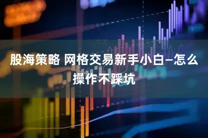 股海策略 网格交易新手小白—怎么操作不踩坑